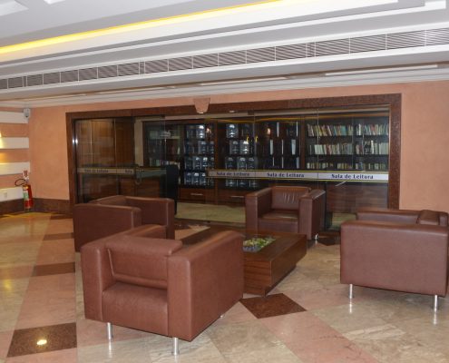 Sala de Leitura no Centro Cultural Jerusalém